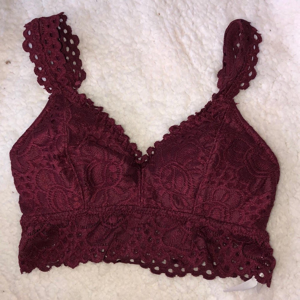Burgundy Bralette!!